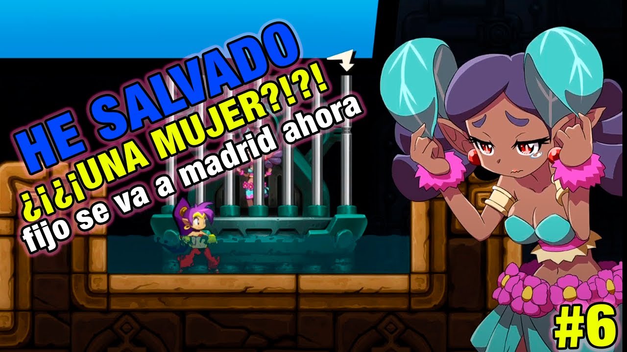 Ahora puedo taladrar cosas bastante incre&iacute;ble - Shantae and the Seven Sirens #6