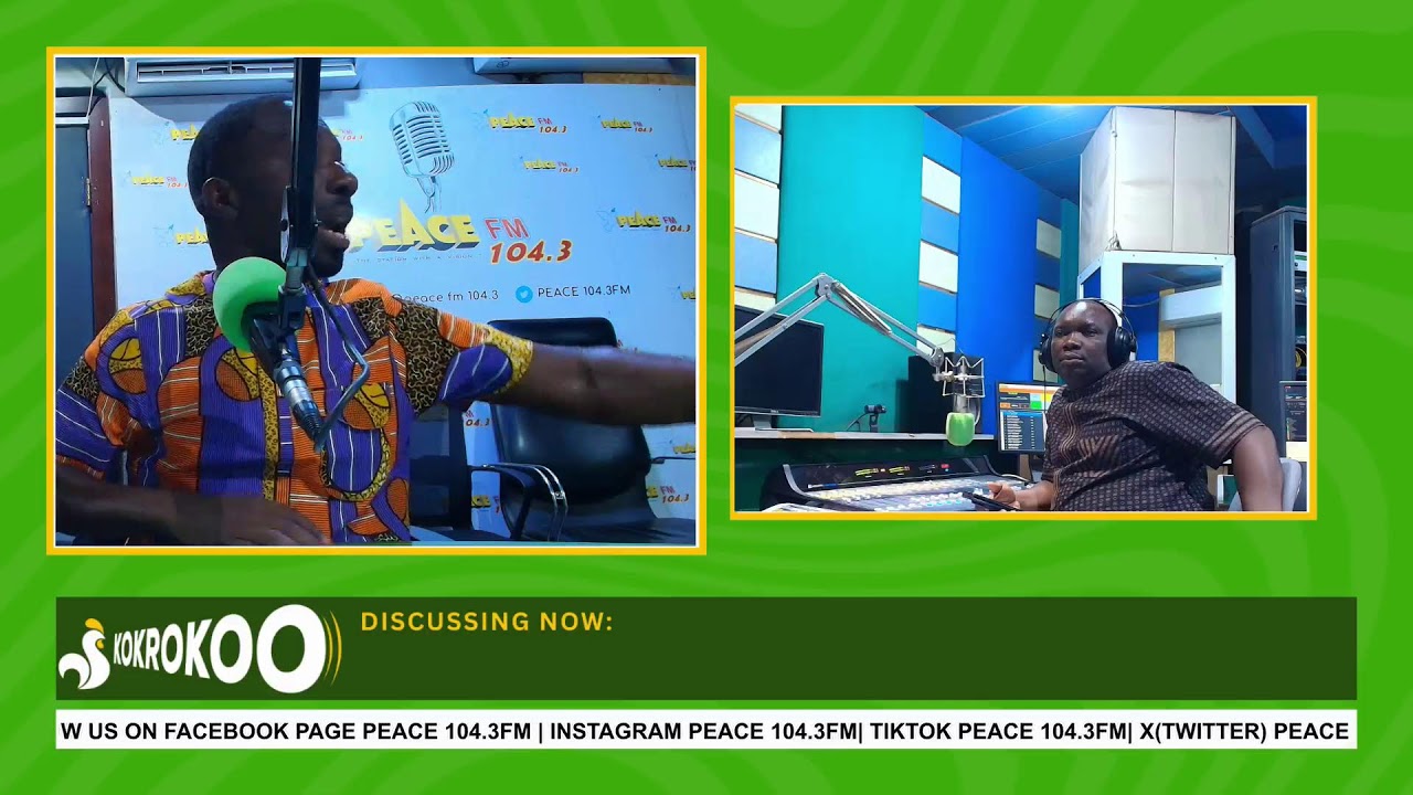 Kokrokoo Discussion Segment On Peace 104.3 FM (14/01/2026)