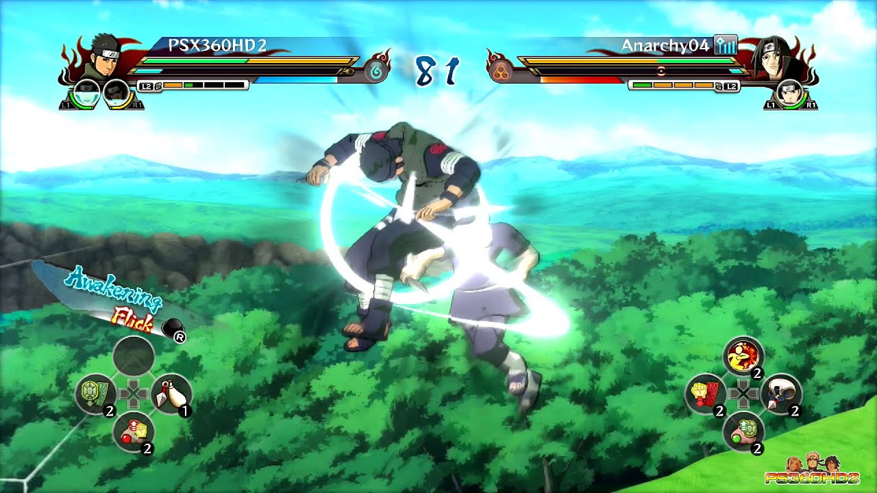 Naruto Shippuden Ultimate Ninja Storm Revolution - Anarchy04 vs PS360HD2