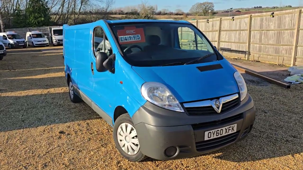 Vauxhall Vivaro 2.0 2900 CDTi 2010