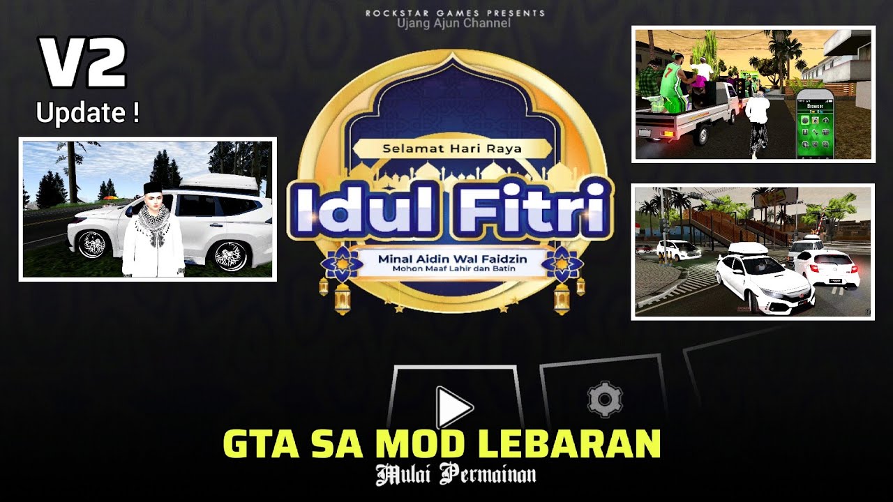 RILIS! GTA SA LITE MOD LEBARAN IDUL FITRI V2 2025 TERBAIK