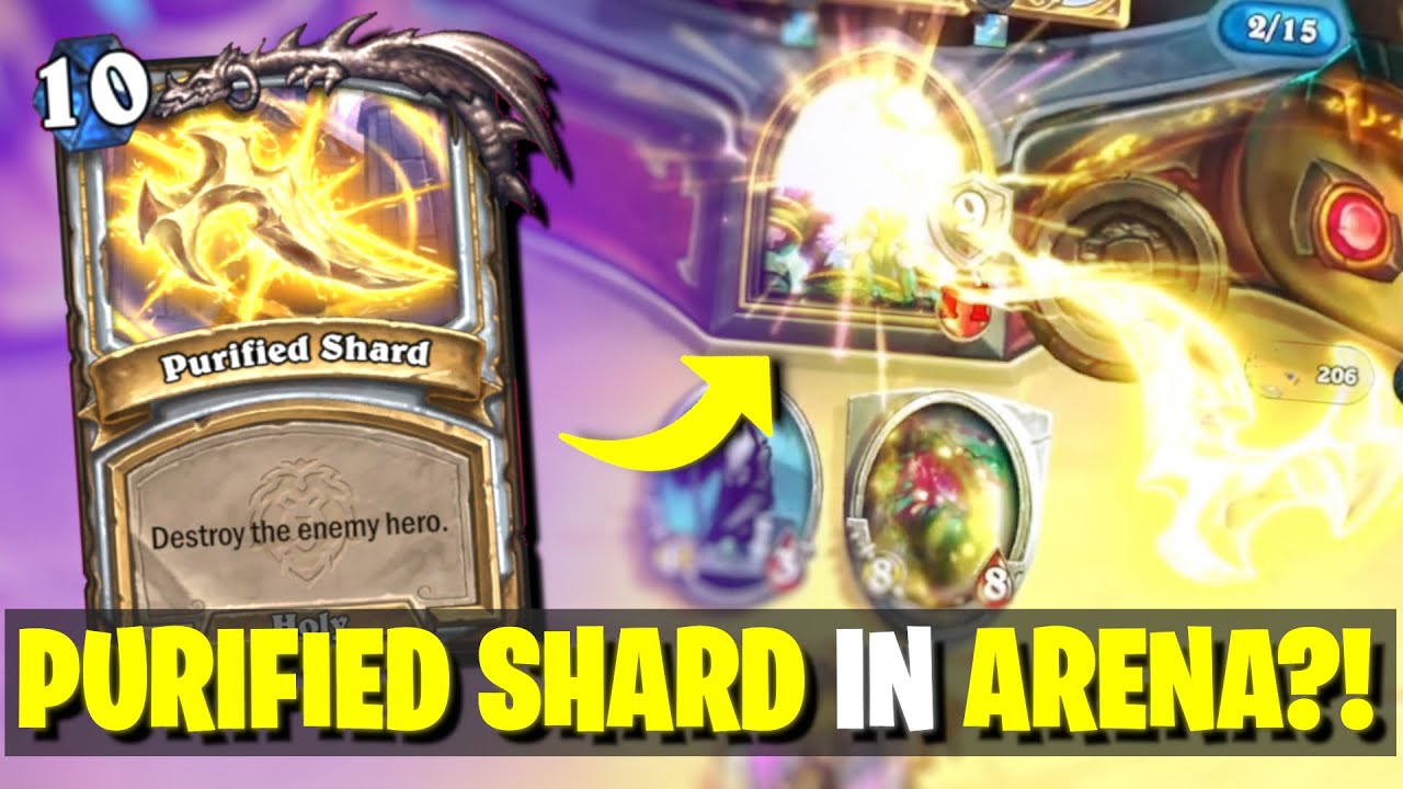 Destroy the Enemy Hero - Quest Priest Arena Purified Shard