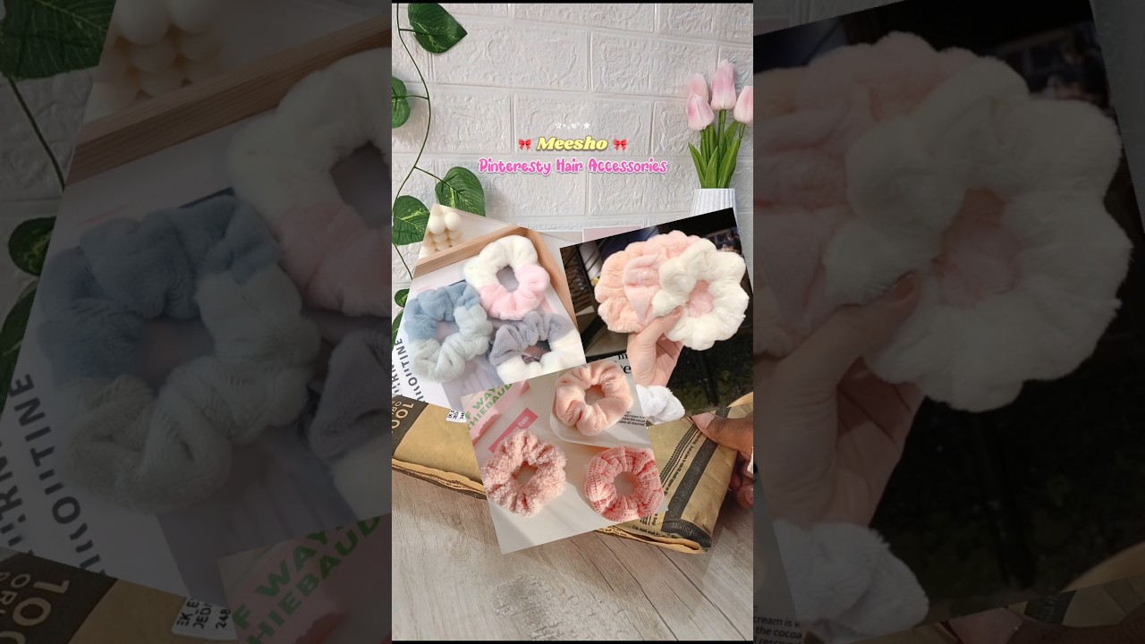 Cutest Hair Accessories from Meesho ✨ | Premium Look Under Budget 💖 | Pinteresty Finds for Girls