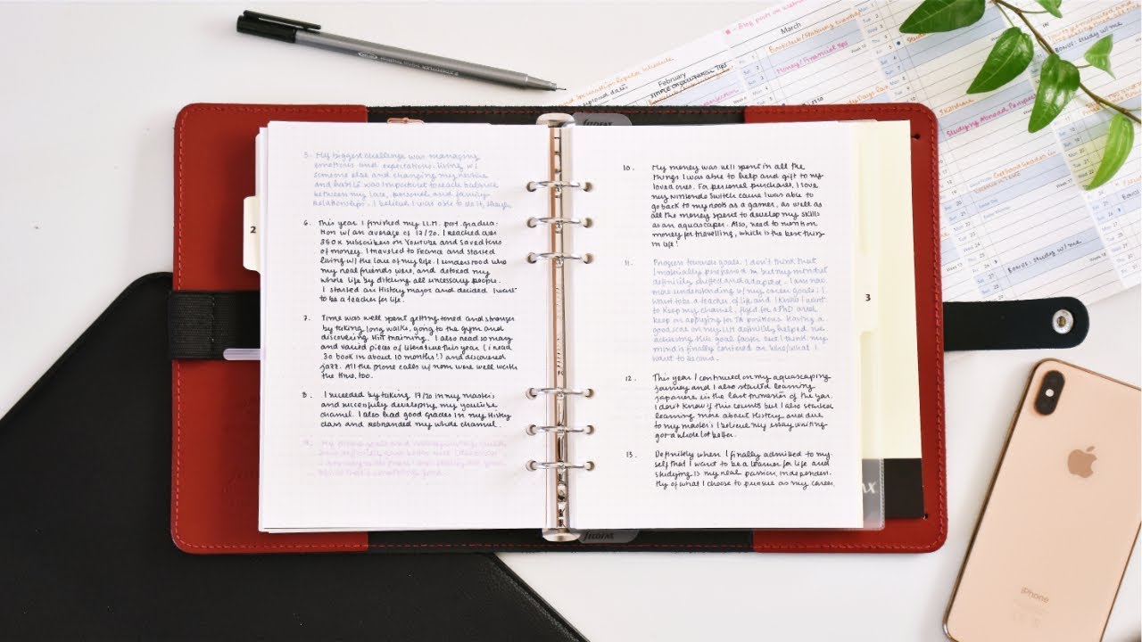 my simple planner // 2019