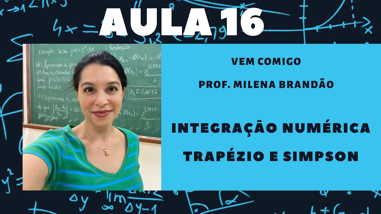 Integração Numérica - Regra dos Trapézios e de Simpson