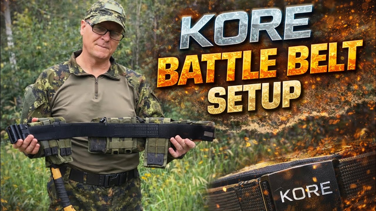 Комплект пояса для выживания | Комплект пояса Kore Battle Belt