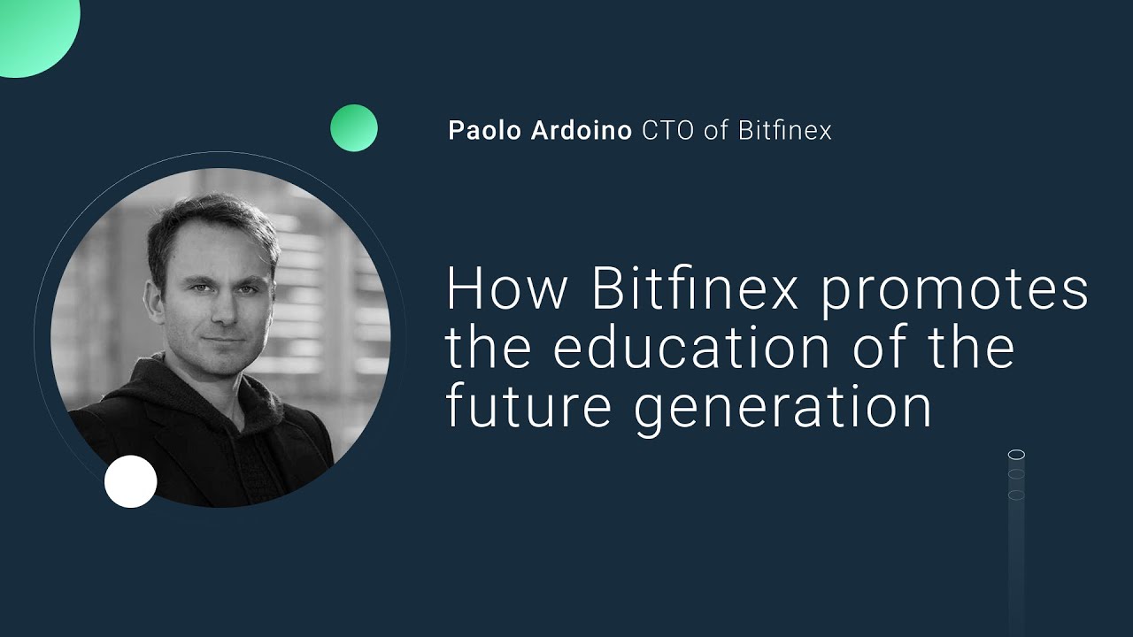 How Bitfinex promotes the education of the future generation