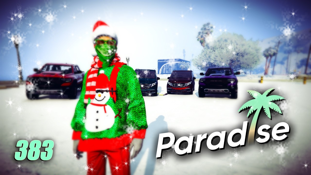 ❄️Зимний BATTLEPASS на Paradise RP (383)
