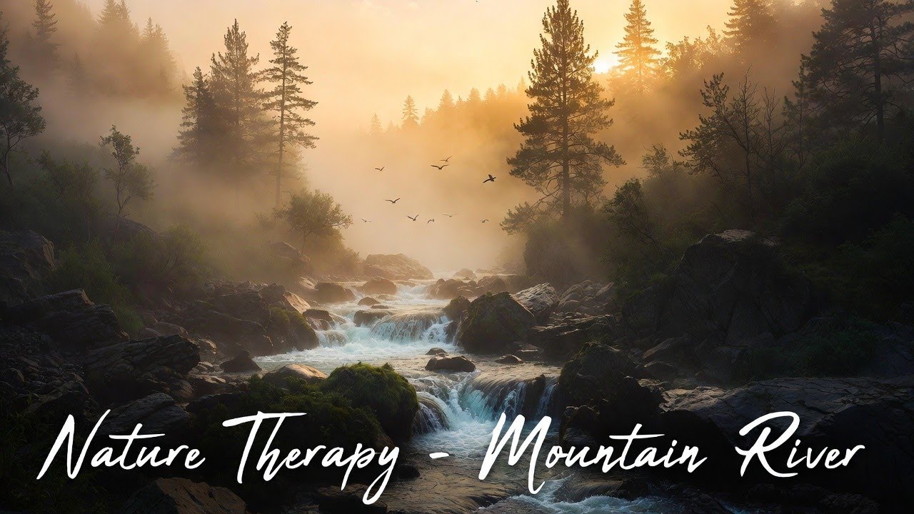 Sleep Instantly Forest River & Nature Birds | Sleep Sounds for Relaxation
