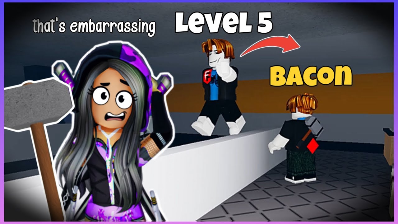 Бекон 5-го уровня пытался меня подколоть 😆 | Roblox Flee The Facility