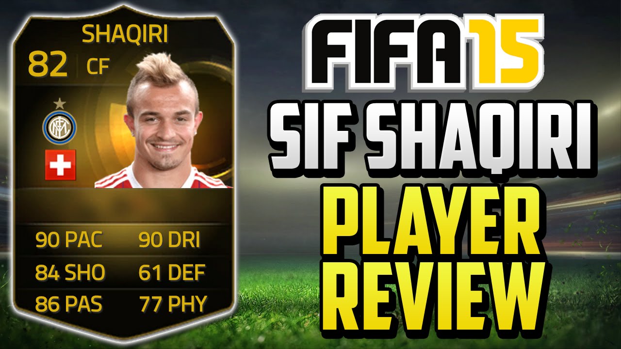 FIFA 15 SIF Shaqiri Review (82) w/ In Game Stats & Gameplay - Fifa 15 Player Review