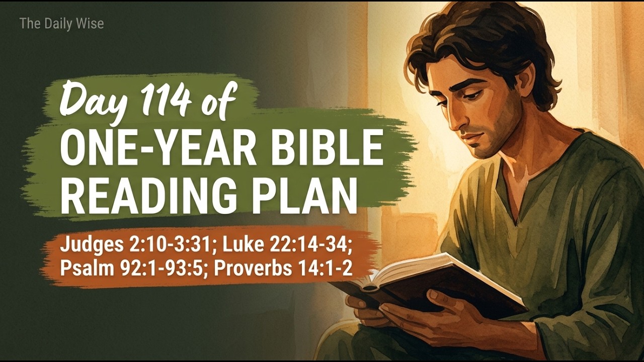 Day 114 of 365 Bible Reading Plan | KJV Holy Bible Audio - Calm and Soothing Male Voice Narration