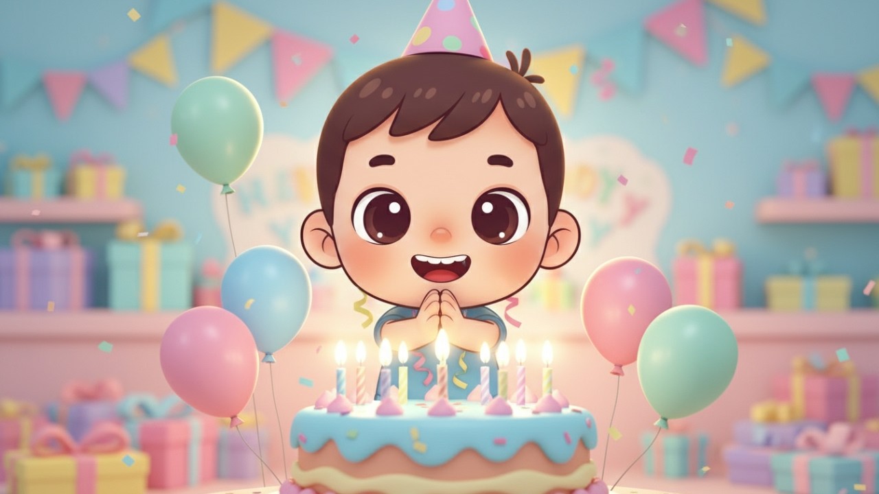 Happy Birthday Kiko 🎂🎉  3 Minute Birthday Song for Kids & Toddlers