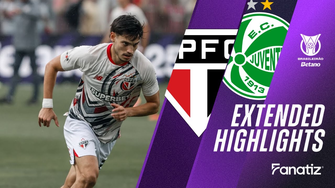 Sao Paulo vs Juventude 2-1 I Game Highlights I Brasileir&atilde;o 2025