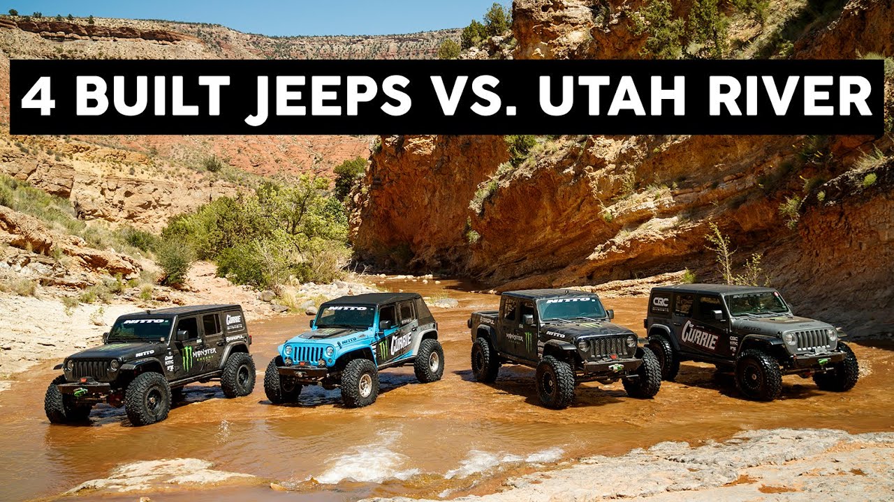 JEEPING UP RIVER TO A WATERFALL | SAND HOLLOW | CASEY CURRIE VLOG