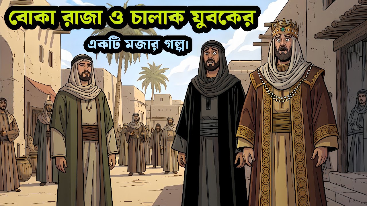 বোকা রাজা ও চালাক যুবকের মজার গল্প | শিক্ষণীয় কাহিনী।ইসলামিক গল্প | Islamic Bangla Golpo