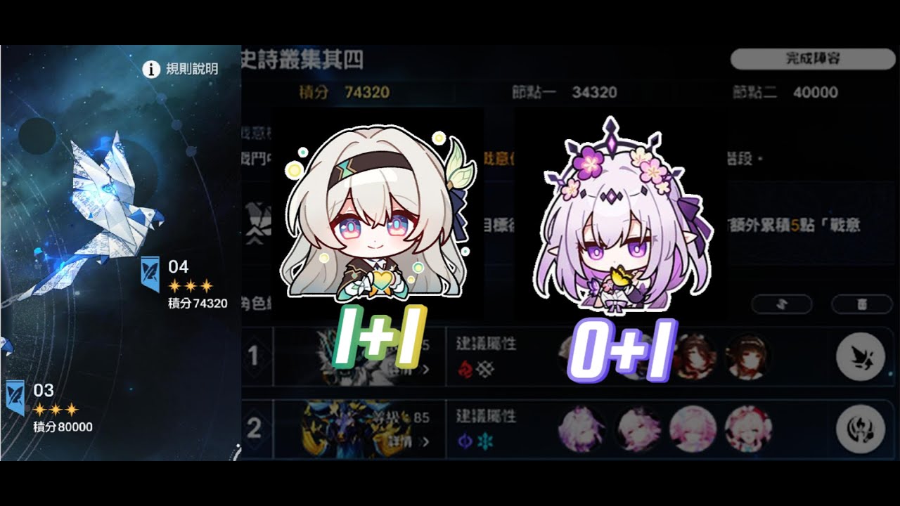 【崩壞：星穹鐵道】3.8 虛構 史詩叢集其四 (上)流/大/忘/靈 (下)遐/長/昔/風