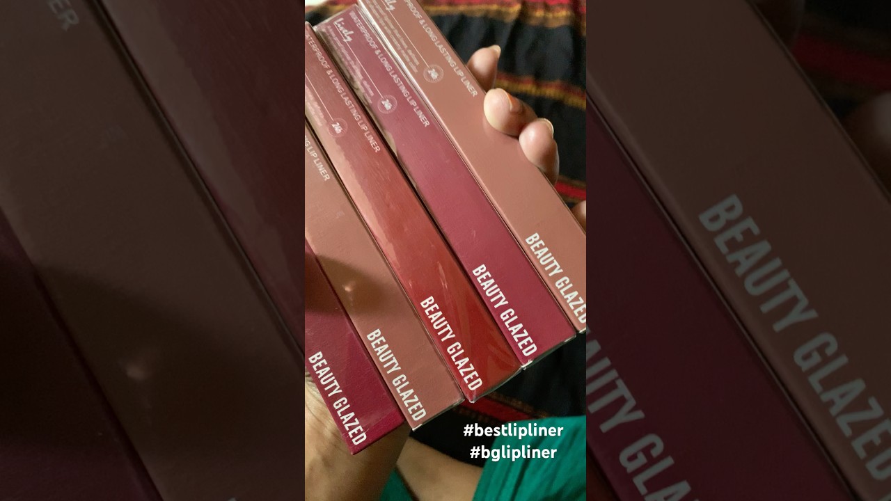 💄💋 Beauty Glazed Lipliner ✨✨ Bought four more lipliner from beauty glazed 😍🤭 #beautyglazed