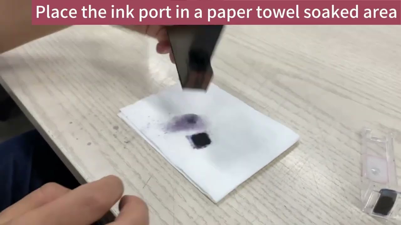 🖨️💧【Printer Maintenance Tutorial | How to Clean a Handheld Inkjet Printer Cartridge】