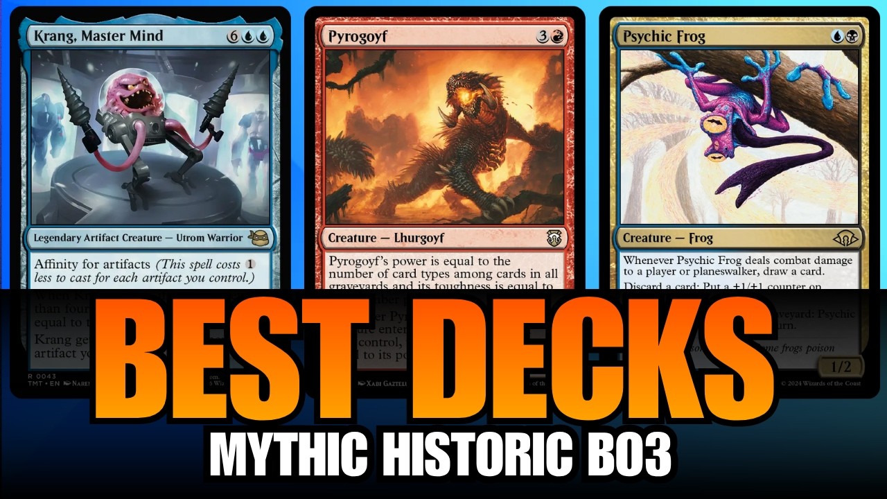 Лучшие колоды в MTG Arena Historic Best of 3 &mdash; мета-рейтинг.