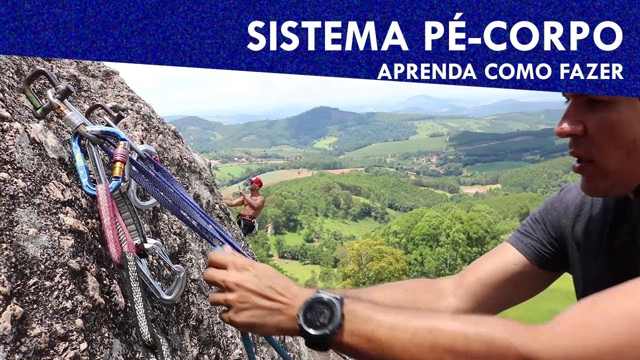Autorresgate - Sistema de içamento Pé-Corpo (aprenda como fazer)