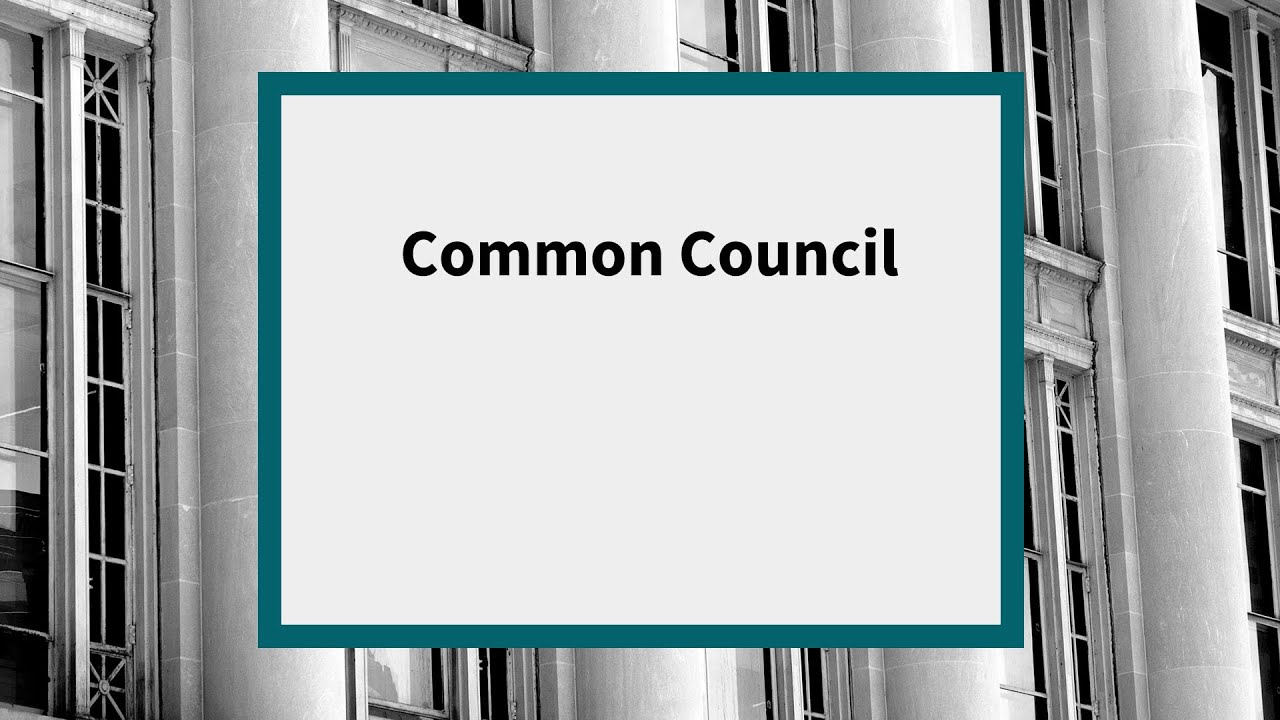 Common Council: Meeting of April 21, 2026