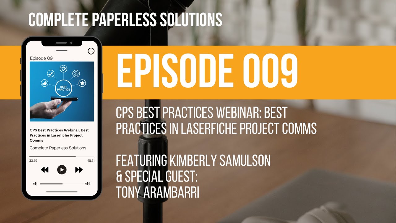 Best Practices for Laserfiche Project Communications