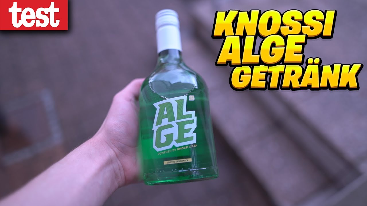 KNOSSI ALGE DRINK (FJU LIKÖR) TEST🤢