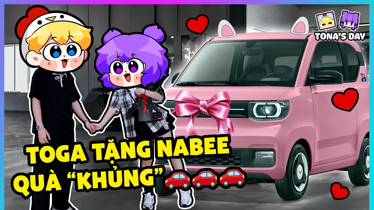 NABEE ĐƯỢC TOGA TẶNG XE &Ocirc; T&Ocirc; SI&Ecirc;U CUTE V&Agrave;O NG&Agrave;Y ĐẶC BIỆT - TONA'S DAY | Nabee TV