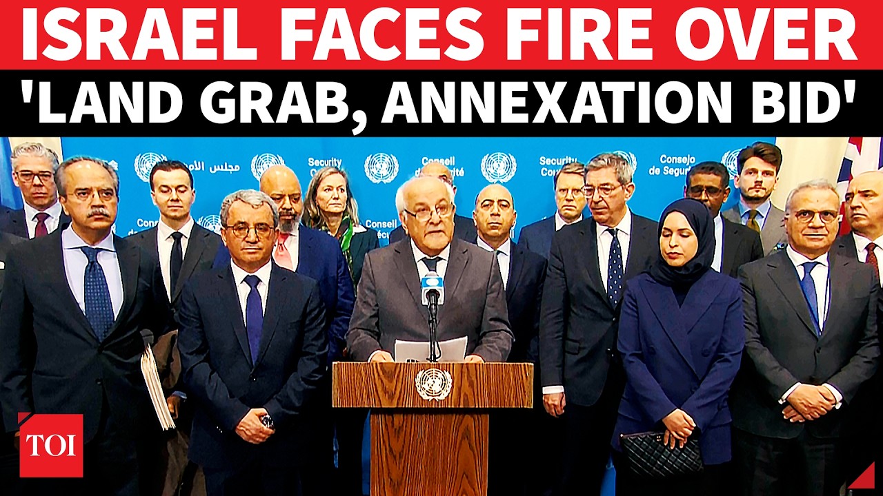 Israel Shamed In U.S. By Nearly 100 Countries For Latest West Bank Land Grab, Annexation Bid | WATCH