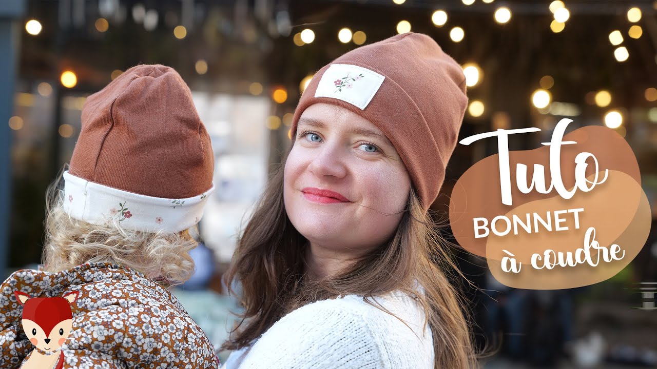 Tuto couture - Un bonnet en jersey - PATRON GRATUIT !