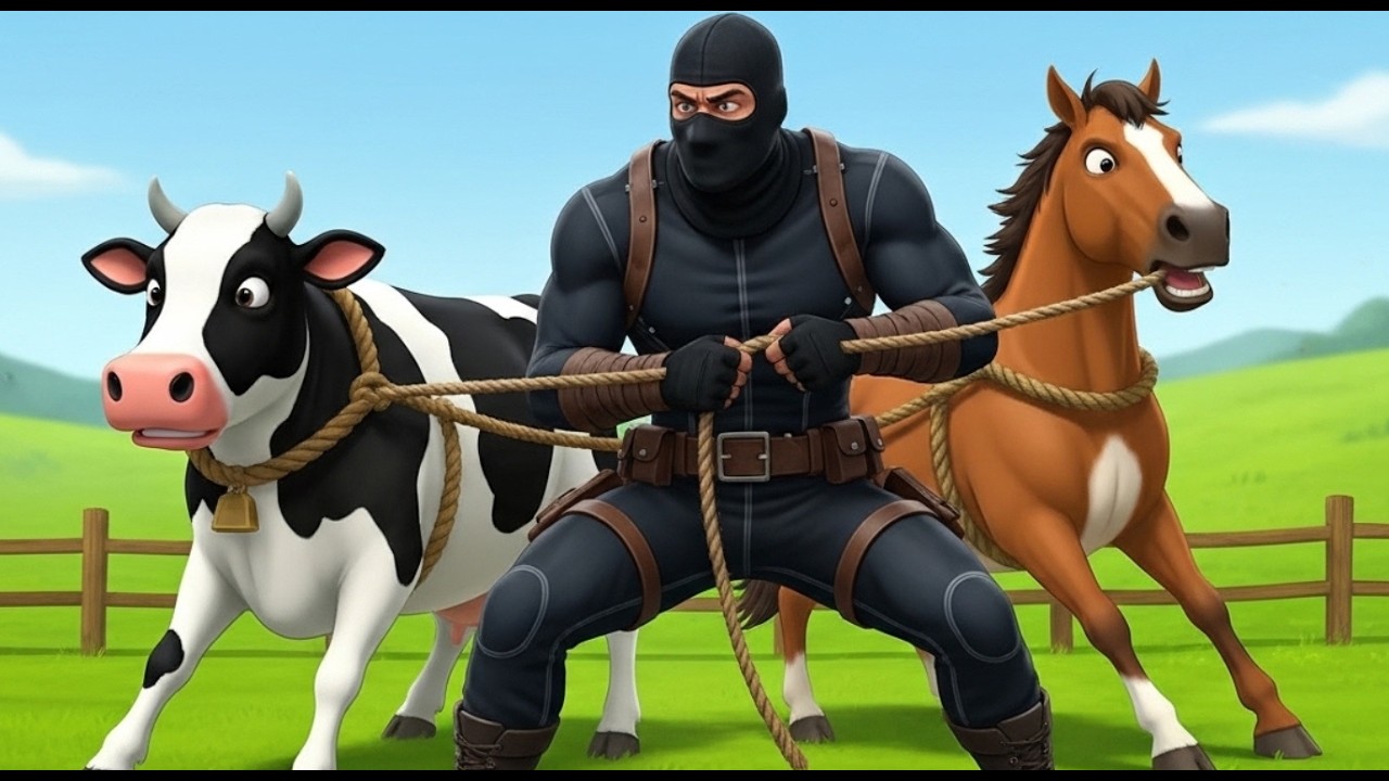 Thief in Old MacDonald’s Farm 😱 | Every Animal Is Gone! 🐄🐎 | pipindum