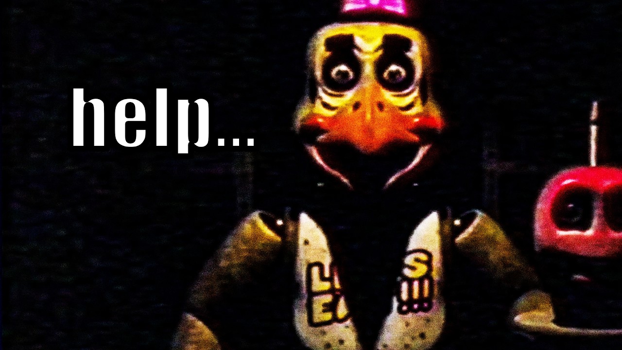 Reacting to FNAF VHS Tapes For The First Time Was A Mistake