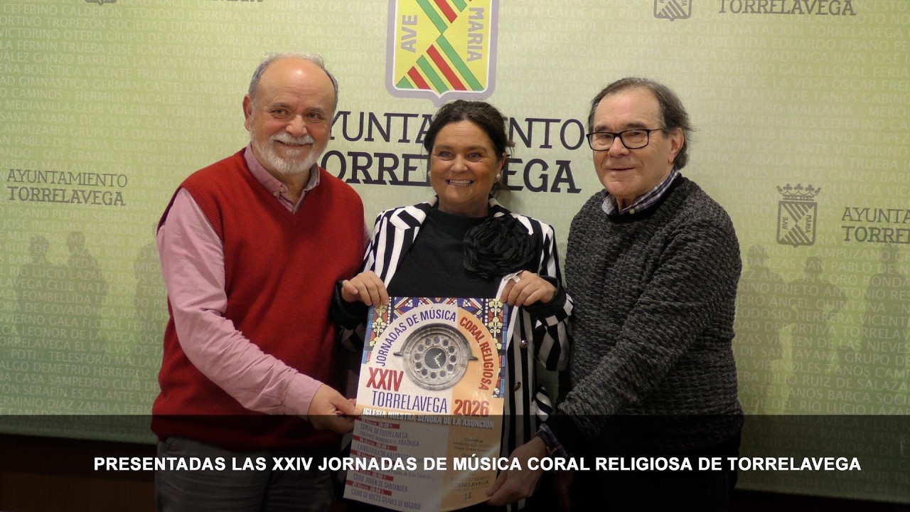 Presentadas las XXIV Jornadas de Música Coral Religiosa de Torrelavega