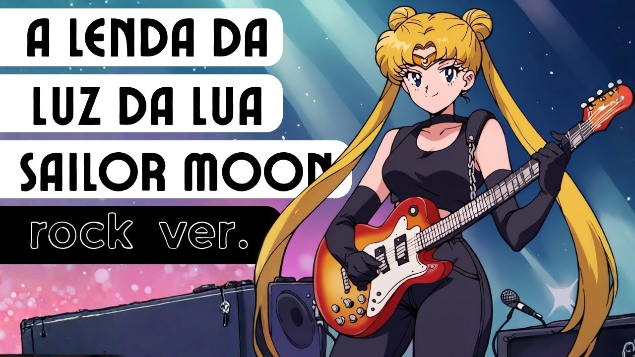 A lenda da luz da Lua - Música da abertura de Sailor Moon - Versão Rock