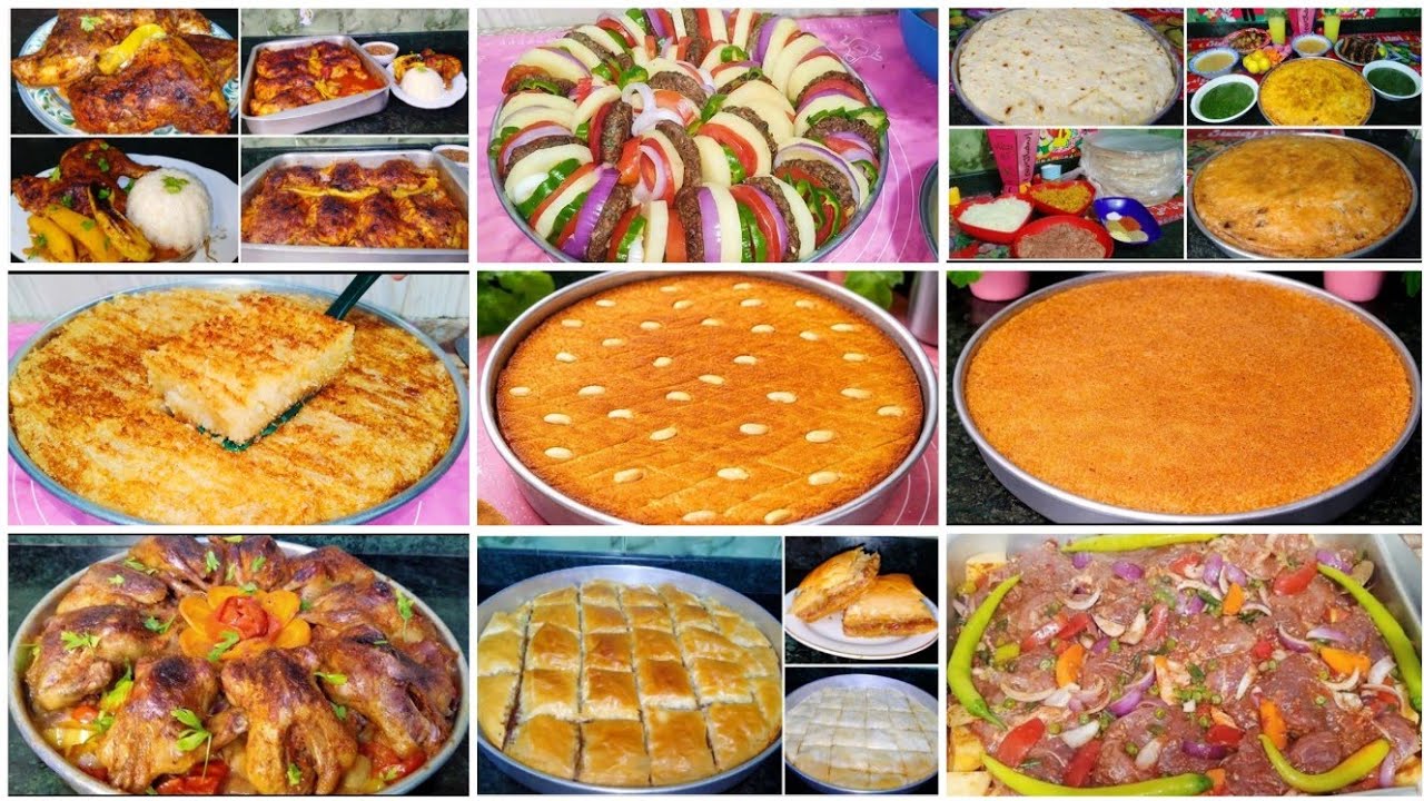 منيو لاحلى والذ الصوانى(حلو وحادق )اللى تشرفك في عزومات رمضان 🌙📿