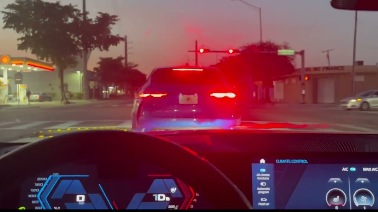 Jaguar SVR makes m3 competition SWEAT during run!!(POV)!
