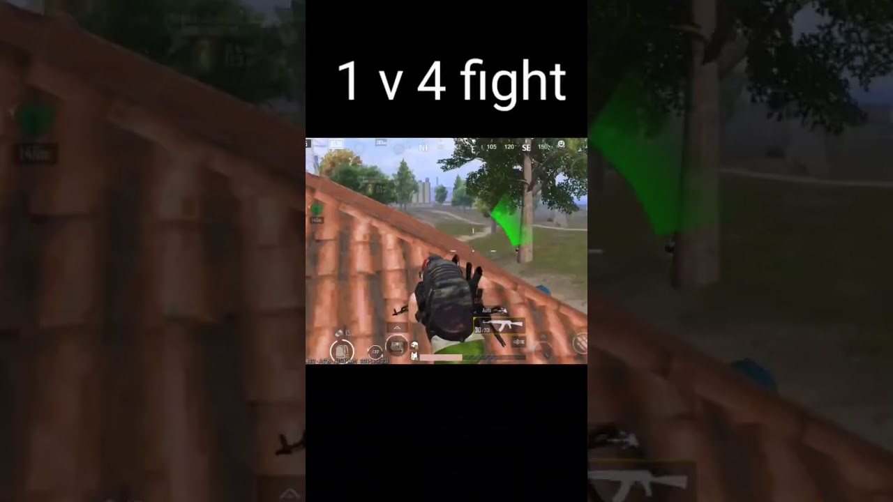 1v4 fight bgmi squad push on me one vs squad #bgmi #bgmishorts #1vs4 #solovssquad #clutch #solo
