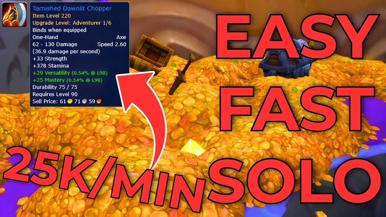 Do This NOW Before It Gets NERFED - 25K GOLD/Minute Farm in WoW Midnight
