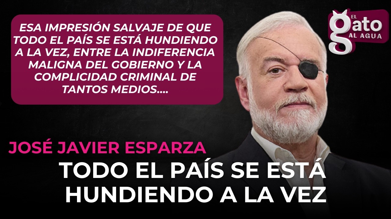 Esa impresión salvaje de que todo el país se está hundiendo a la vez