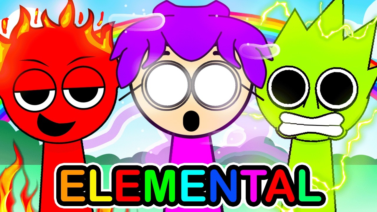 SPRUNKI, но они СТИХИЙНЫЕ?!