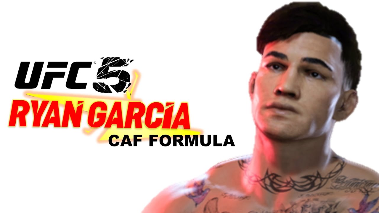 Как создать Райана Гарсию в формуле CAF UFC 5