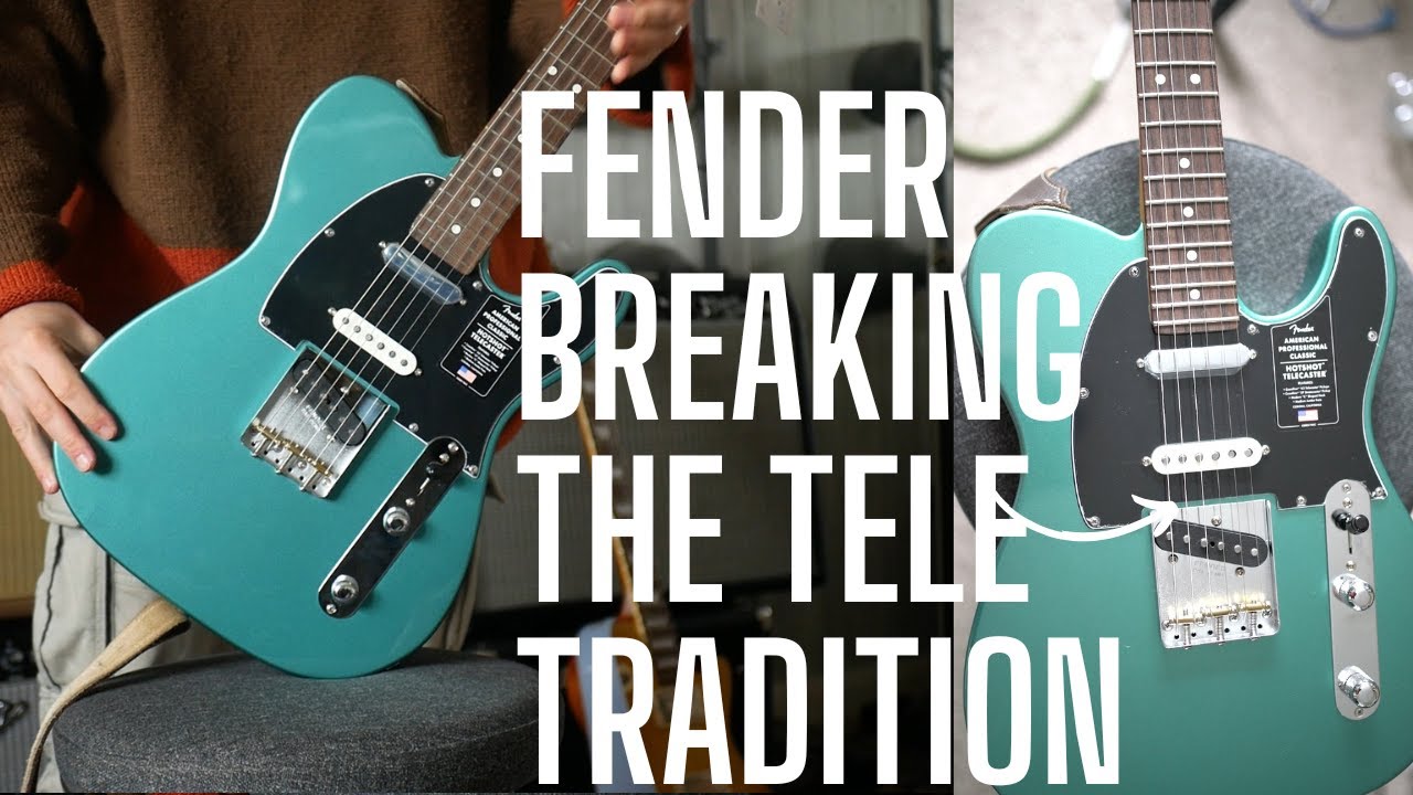НОВЫЙ ТЕЛЕ? Fender American Professional Classic HOTSHOT Tele — первые впечатления