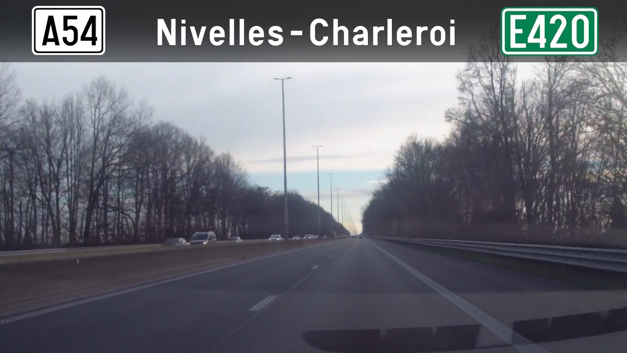 🇧🇪 A54/E420 Nivelles - Charleroi