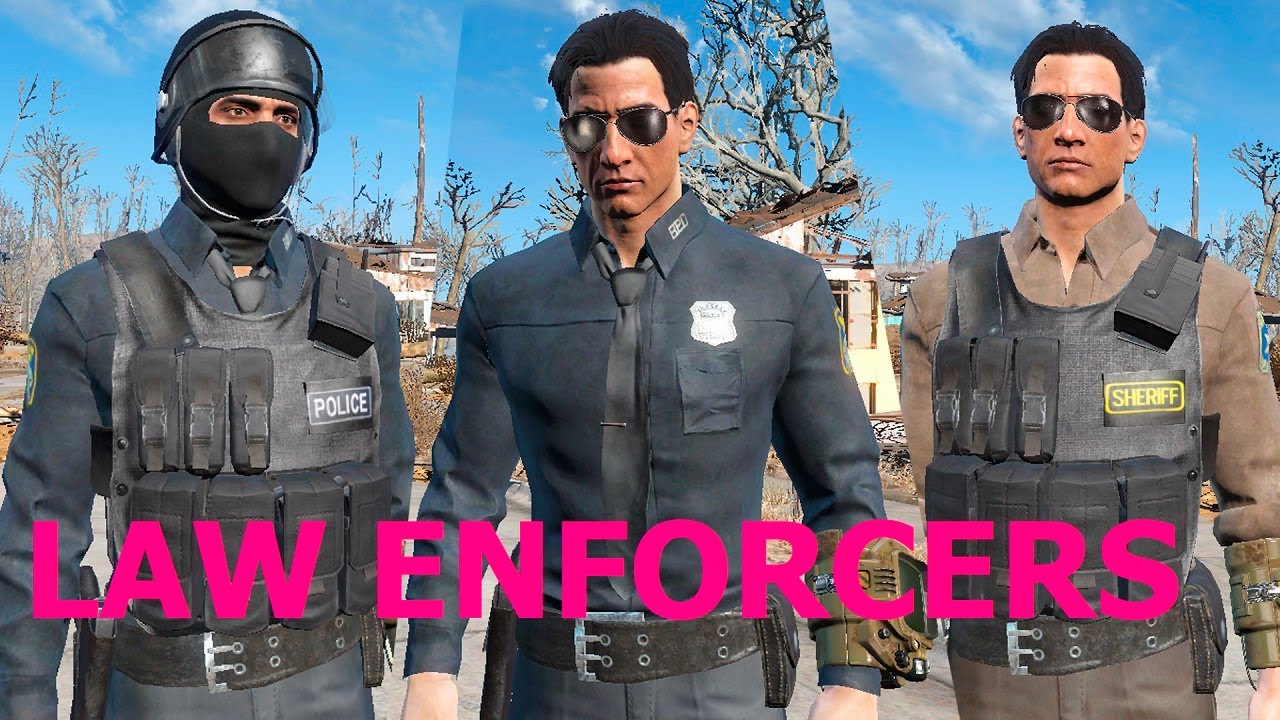 FALLOUT 4 MOD REVIEW Law Enforcers