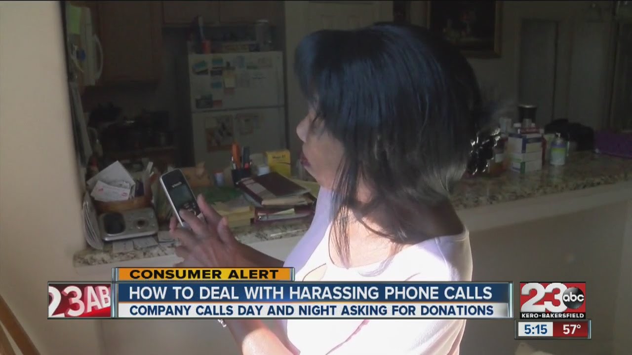 Dealing with harassing phone calls