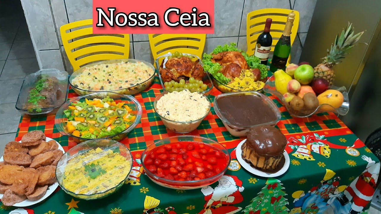 NOSSA CEIA DE NATAL❤ ESPECIAL EM FAMILIA.