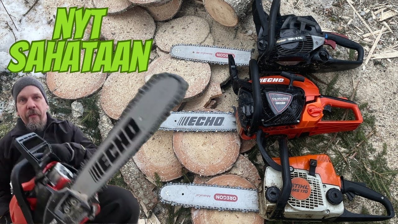 Echo Vastaan Stihl Ja Partner | Nyt Sahataan