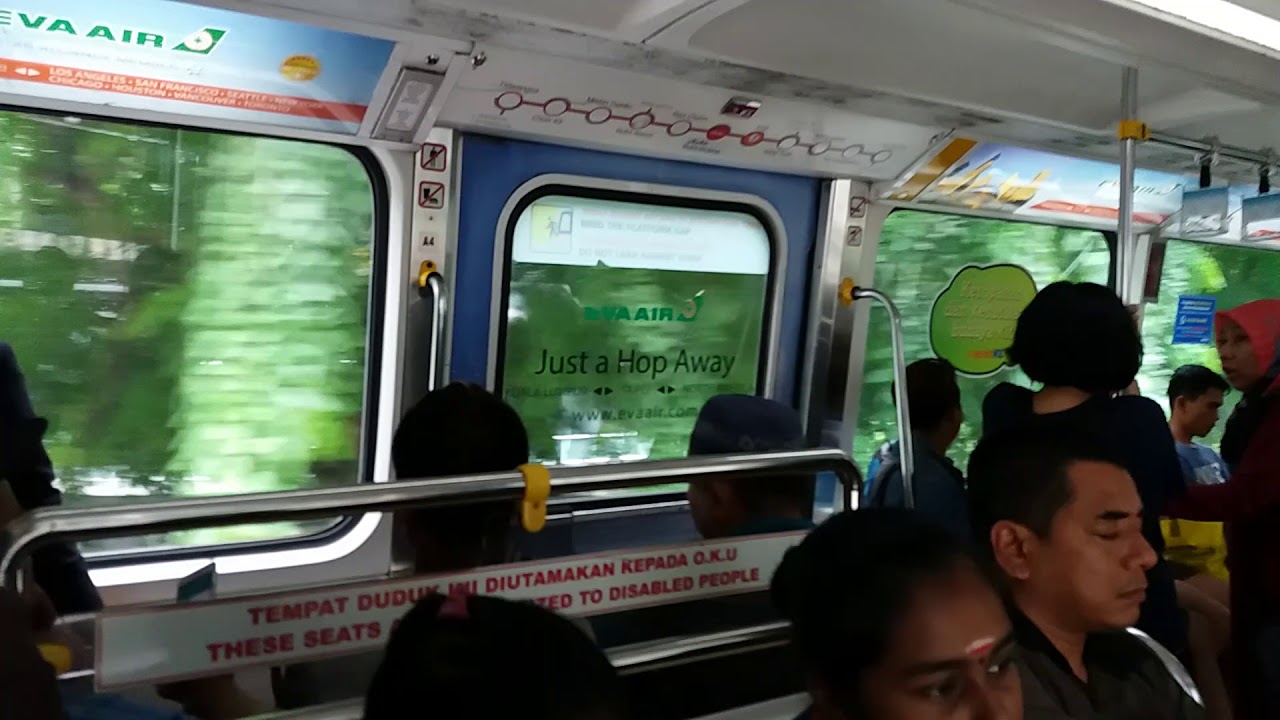 KL Monorail Line - Scomi/MTrans 2-car Train Ride From Titiwangsa To KL Sentral