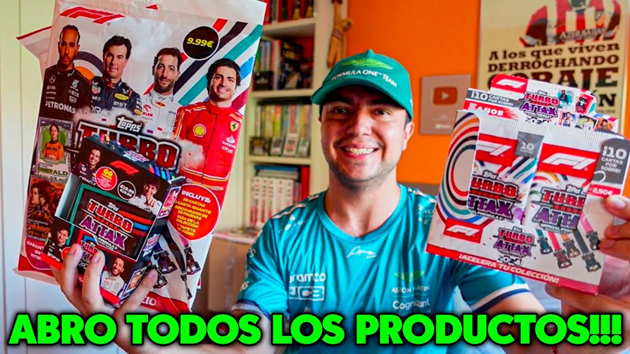 *NUEVA COLECCIÓN* FORMULA 1 TURBO ATTAX 2024!!! 🏁 🏁
